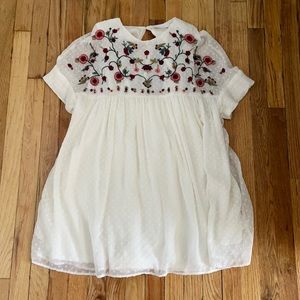 Zara embroidered jumper